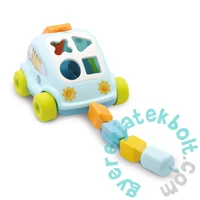 Smoby Cotoons Formaillesztő autó - kék (211118)