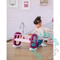 Smoby Baby Nurse babaágy körforgóval - Violette (220343)