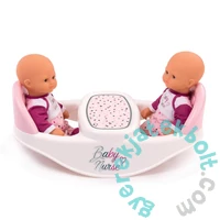 Smoby Baby Nurse 2 az 1-ben Etetőszék ikreknek - Violette (220344)
