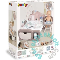 Smoby Baby Nurse Cocoon játszószoba babával - pasztell (220375)