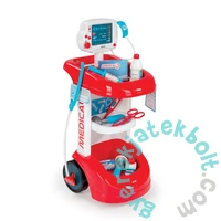 Smoby Orvosi kocsi játék vérnyomásmérővel (24475)