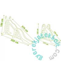 Smoby Mega Csúszda 2 az 1-ben (310260)