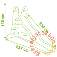 Smoby XL Kerti csúszda 230 cm (310261)