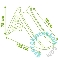 Smoby XS csúszda lányoknak (310282)