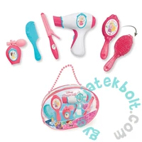 Smoby Disney Princess pipere készlet táskában - kék fésűvel (320145)