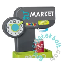 Smoby City Market elektronikus pénztárgéppel - kék (350212)