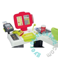 Smoby Szupermarket elektronikus pénztárgéppel - piros (350213)