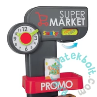 Smoby Szupermarket elektronikus pénztárgéppel - piros (350213)