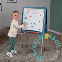 Smoby Kétoldalas mágneses rajztábla tároló kosárkával (7600410308)