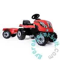 Smoby Farmer XL Traktor utánfutóval - piros (710108)