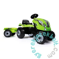 Smoby Farmer XL Traktor utánfutóval - zöld (710111)