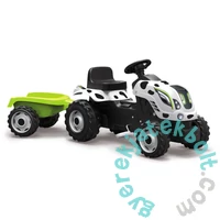 Smoby Farmer XL Traktor utánfutóval - boci mintás (710113)