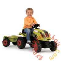 Smoby Claas Pedálos traktor utánfutóval (710114)
