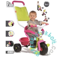 Smoby Be Fun Confort tricikli - pink-zöld (740406)