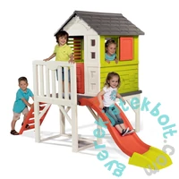 Smoby Cölöpházikó csúszdával (810800)