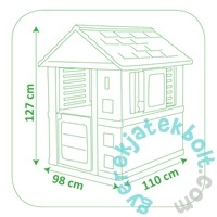 Smoby Cölöpházikó csúszdával (810800)