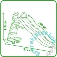 Smoby Funny csúszda - piros-sárga (820403)