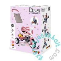 Smoby Be Move Confort tricikli táskával - Pink
