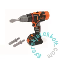 Smoby Black and Decker játék akkumulátoros csavarhúzó-fúrógép - elektronikus