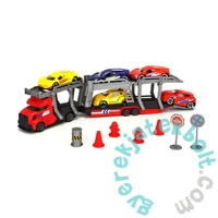 Dickie Autószállító kamion kiegészítőkkel - 32 cm