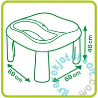 Smoby 2 az 1-ben játékasztal (7600840110)