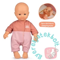 Smoby 220105 Baby Nurse játékbaba 32cm - narancs színű ruhában