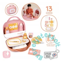 Smoby 220385 Baby Nurse pelenkázó szett bőröndben - Orange