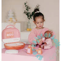 Smoby 220385 Baby Nurse pelenkázó szett bőröndben - Orange