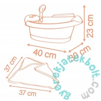 Smoby 220386 Baby Nurse játék babakád kiegészítőkkel - Orange