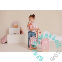 Smoby 220390 Baby Nurse babaágy körforgóval - Orange