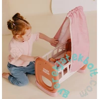Smoby 220391 Baby Nurse baldachinos bölcső - Orange