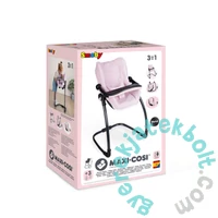Smoby 240242 Maxi Cosi 3 az 1-ben játék etetőszék és babahordozó