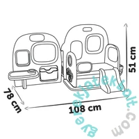 Smoby 240308 Babagondozó bölcsőde játékszett