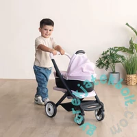 Smoby 253121 Maxi Cosi &amp; Quinny 3 az 1-ben babakocsi - Pink
