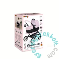 Smoby 253121 Maxi Cosi &amp; Quinny 3 az 1-ben babakocsi - Pink