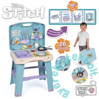 Smoby 311909 Stitch 2 az 1-ben Konyha és hordozható játékszett