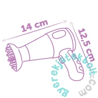 Smoby 320170 Disney Princess hajszárító játékszett