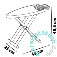 Smoby 330125 Tefal Játék vasalószett gőzállomással - Gold