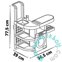Smoby 330327 Rowenta Wash &amp; Clean mosókonyha takarítószett
