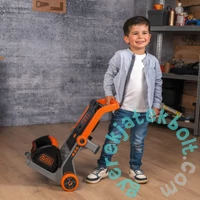 Smoby 360220 Black &amp; Decker 3 az 1-ben gurulós szerelőasztal