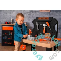 Smoby 360739 Black &amp; Decker Bricolo szerelőasztal