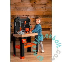 Smoby 360739 Black &amp; Decker Bricolo szerelőasztal