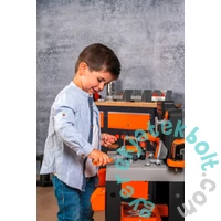 Smoby 360740 Black &amp; Decker Bricolo Pro szerelőasztal