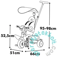Smoby 741403 Baby Balade Tricycle - Beige (7600741403)