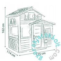 Smoby 810208 EVO Jóbarátok házikó