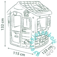 Smoby 810504 Jura kerti házikó (7600810504)