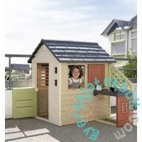 Smoby 810739 Nature házikó konyhasarokkal