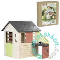 Smoby 810739 Nature házikó konyhasarokkal