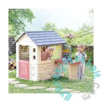 Smoby 810742 Life Természet házikó barkácssarokkal