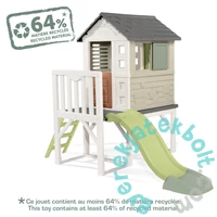 Smoby 810802 Cölöpházikó csúszdával (7600810802)